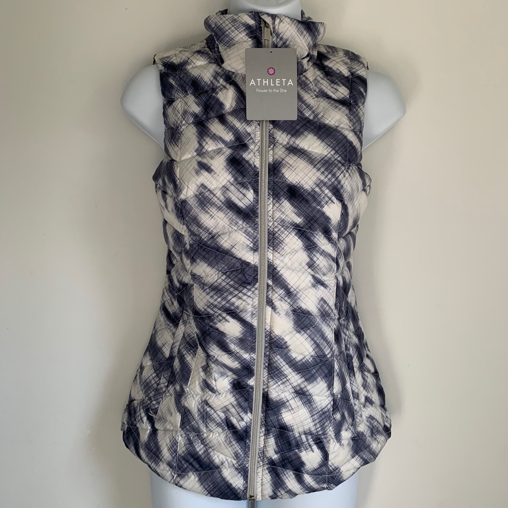 Athleta Down Puffer Vest Jacket